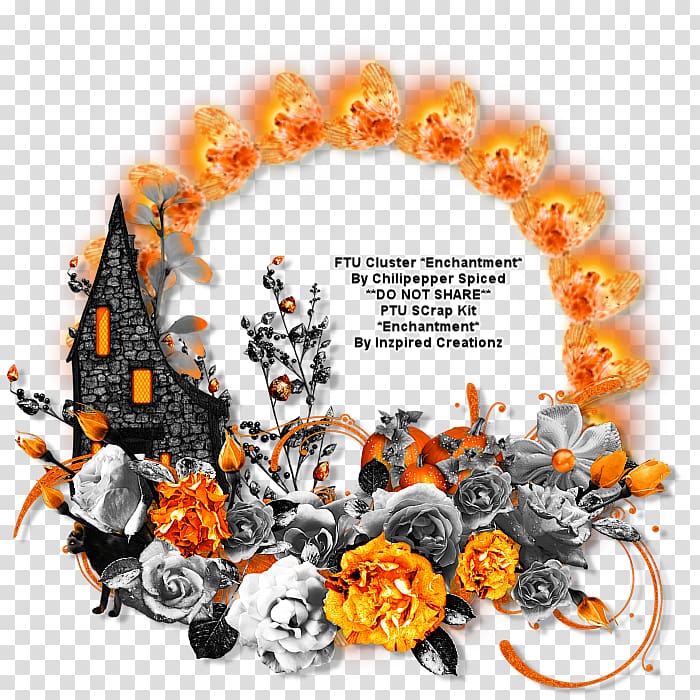 YouTube Halloween film series 31 October Floral design, youtube transparent background PNG clipart