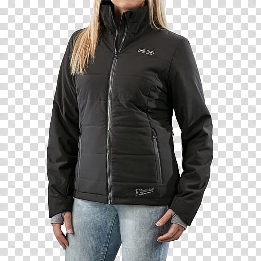 Jacket Milwaukee Electric Tool Corporation Heated clothing Gilets, jacket transparent background PNG clipart