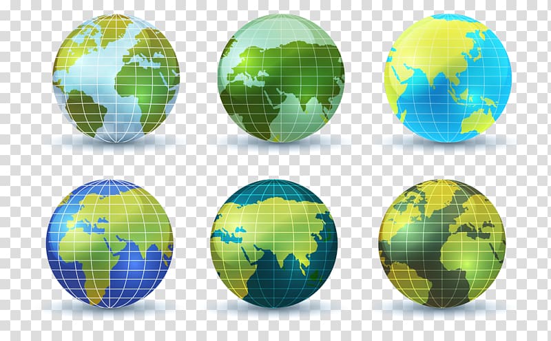 Earth Globe World map Euclidean , Exquisite world map transparent background PNG clipart