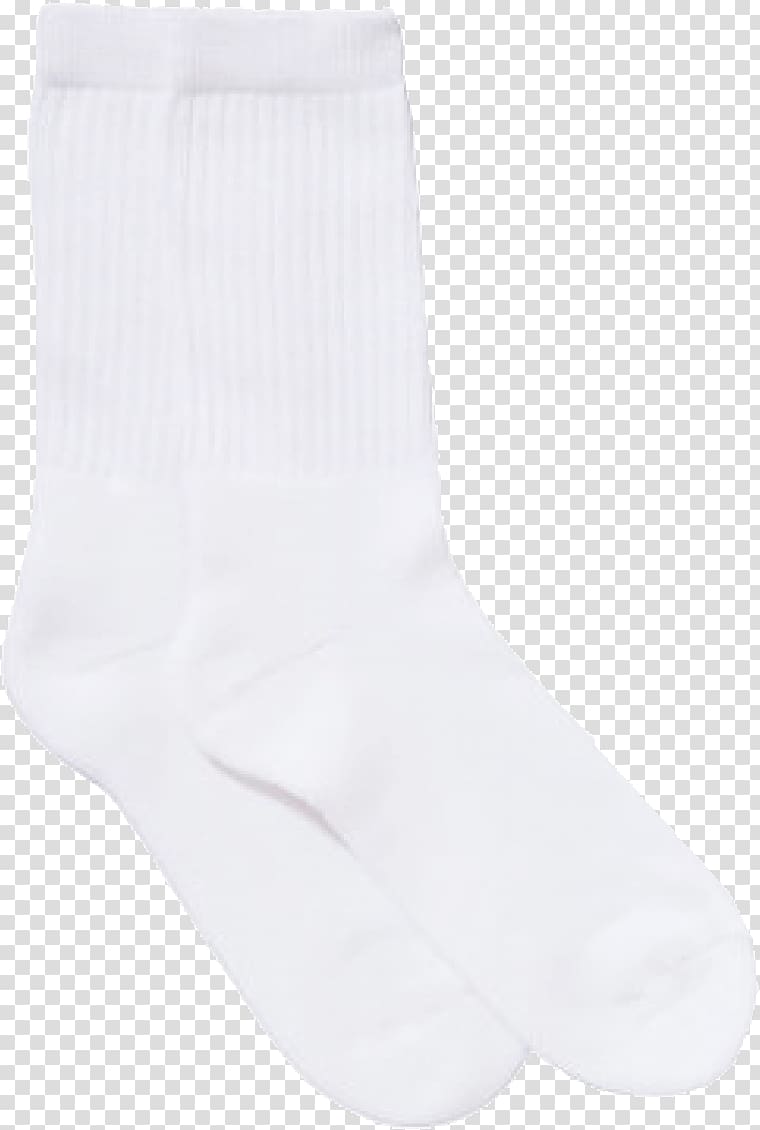 Sock Ankle White Shoe, White socks transparent background PNG clipart