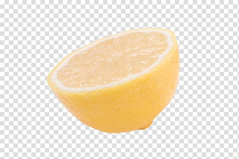 Lemon Orange Citric acid Citrus, Cut lemon transparent background PNG clipart