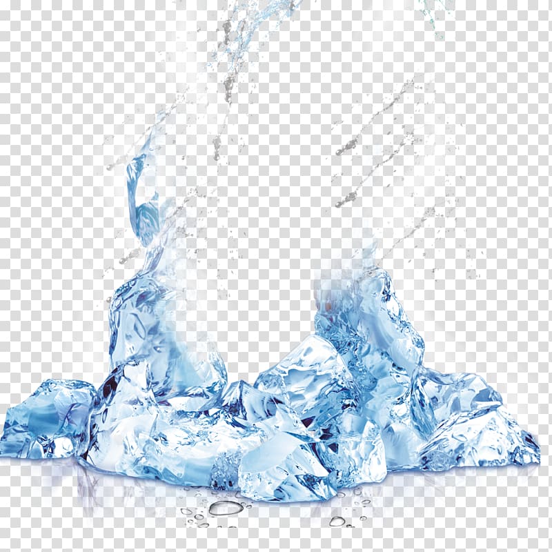 Towel Ice Microfiber Cold Textile, Ice effect, iceberg transparent background PNG clipart