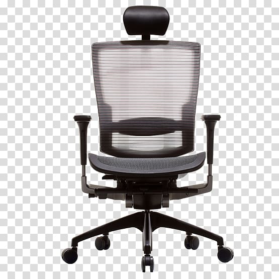Office & Desk Chairs Furniture Design, mesh chair headrest transparent background PNG clipart