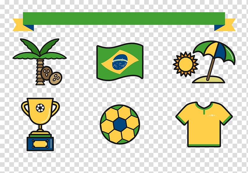 Rio de Janeiro 2016 Summer Olympics Flag of Brazil, Brazil Rio Olympics Ornament transparent background PNG clipart