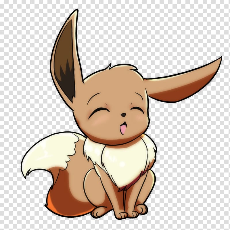 Pokémon X and Y evolutionary line of Eevee Umbreon, Evee transparent background PNG clipart