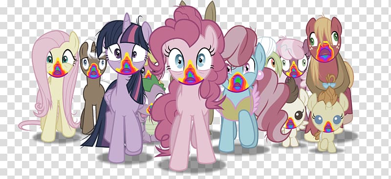 Pony Rainbow Dash Pinkie Pie Twilight Sparkle Rainbow cookie, along transparent background PNG clipart