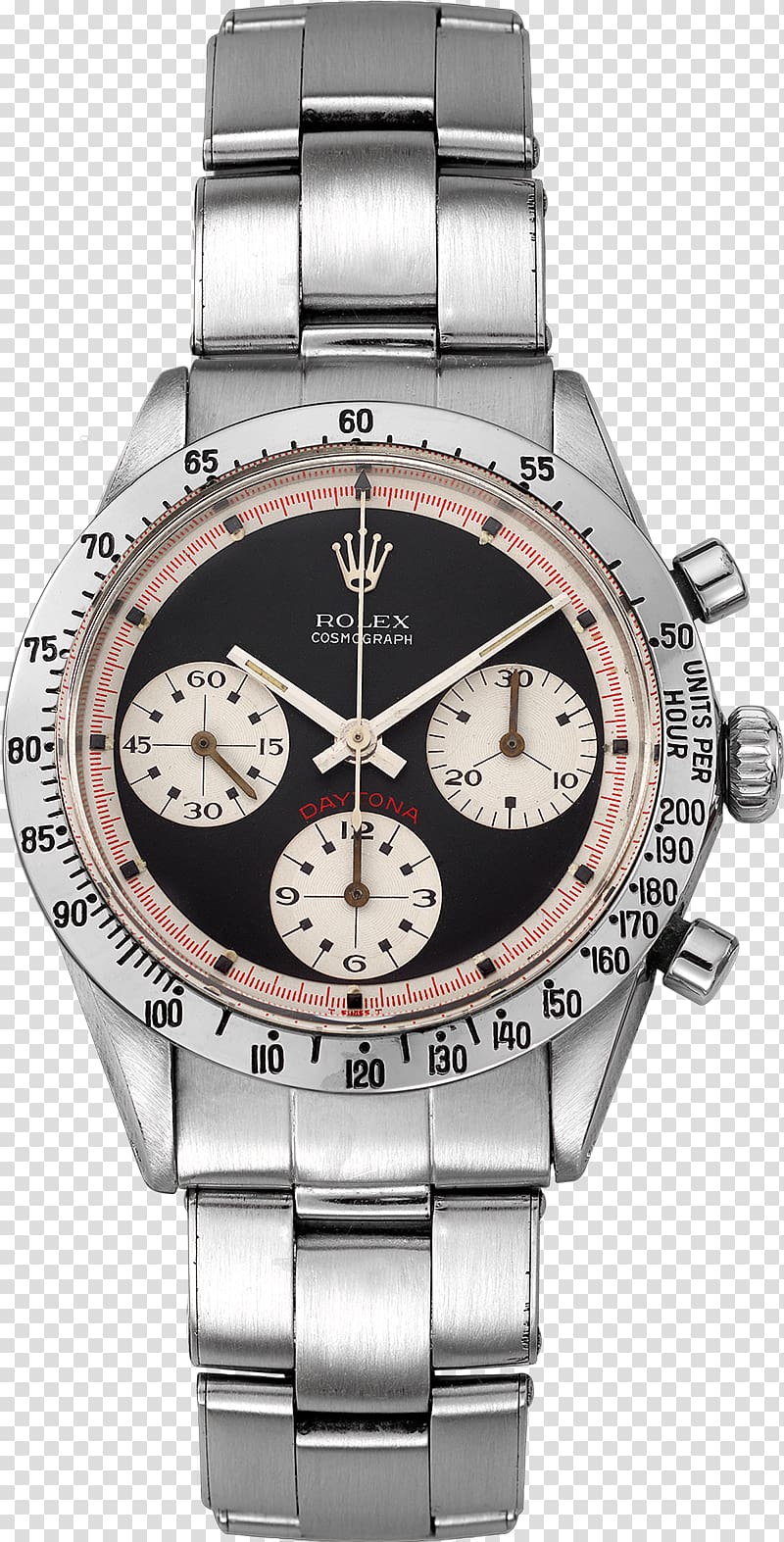 Rolex Daytona Watch Patek Philippe & Co. Chronograph, watch transparent background PNG clipart