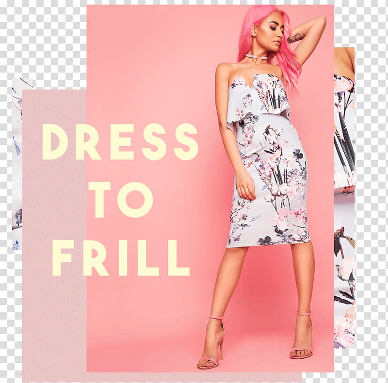 Fashion Cocktail dress PrettyLittleThing Outfit of the day, dress transparent background PNG clipart