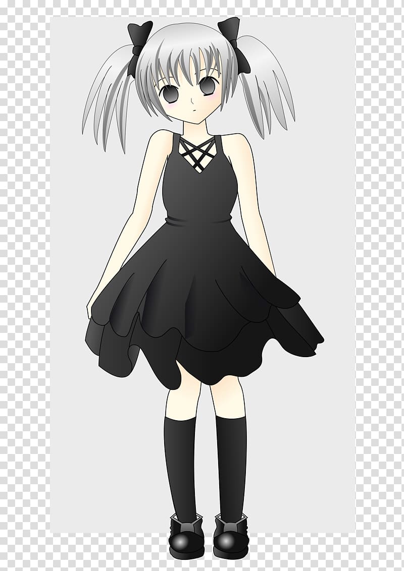 Anime , cute little girl transparent background PNG clipart