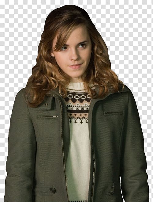 Emma Watson Hermione Granger Ron Weasley Neville Longbottom Albus Dumbledore, emma watson transparent background PNG clipart