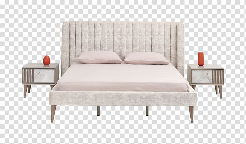Bed frame Mattress Furniture Bedside Tables, bed transparent background PNG clipart