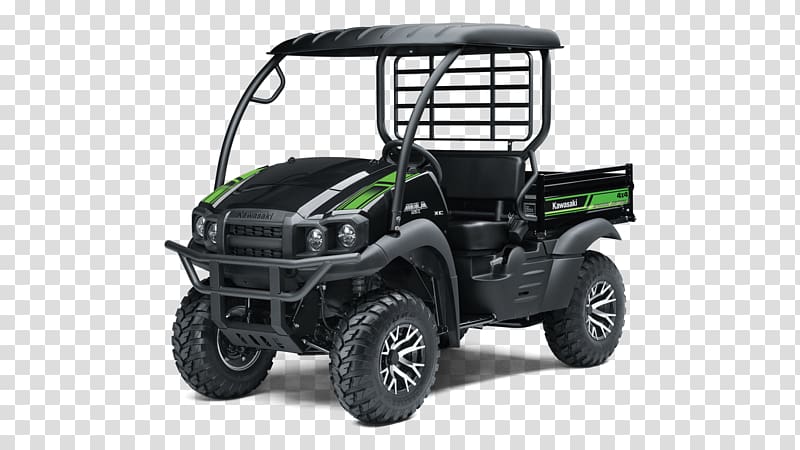 Kawasaki MULE Side by Side Kawasaki Heavy Industries Motorcycle & Engine Utility vehicle, mule transparent background PNG clipart