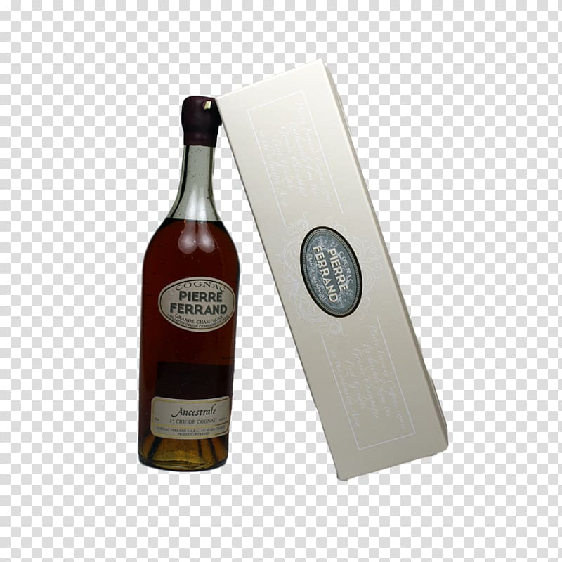 Liqueur Pierre Ferrand Ancestrale Cognac Wine Liquor, cognac transparent background PNG clipart