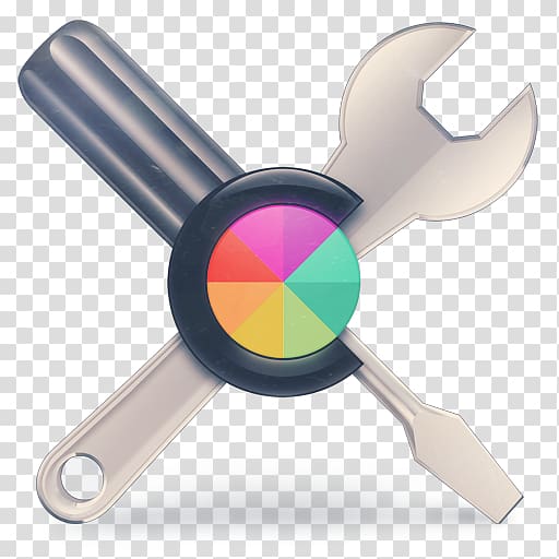 ColorSync Utility Macintosh macOS Icon, Wrench screwdriver transparent background PNG clipart