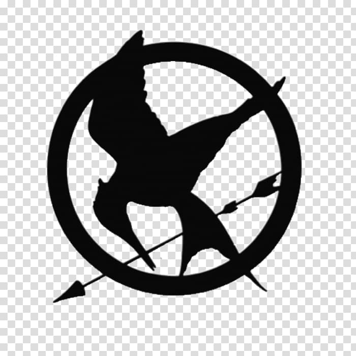 Mockingjay Wall decal Sticker The Hunger Games, the hunger games transparent background PNG clipart