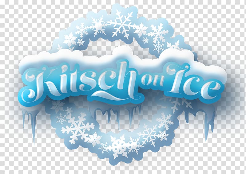 Kitsch ON ICE Logo Computer font, kitsch transparent background PNG clipart