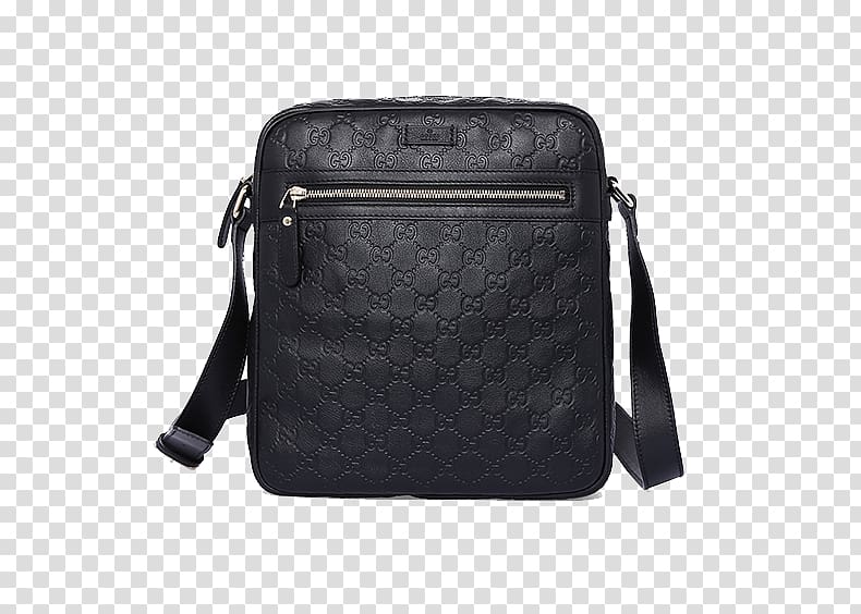 Messenger bag Backpack Gucci Leather Handbag, zara men\'s black backpack transparent background PNG clipart