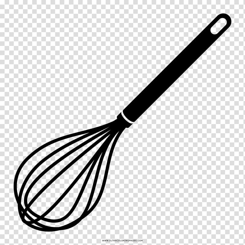 Whisk Coloring book Drawing Fork Kitchen utensil, fork transparent background PNG clipart