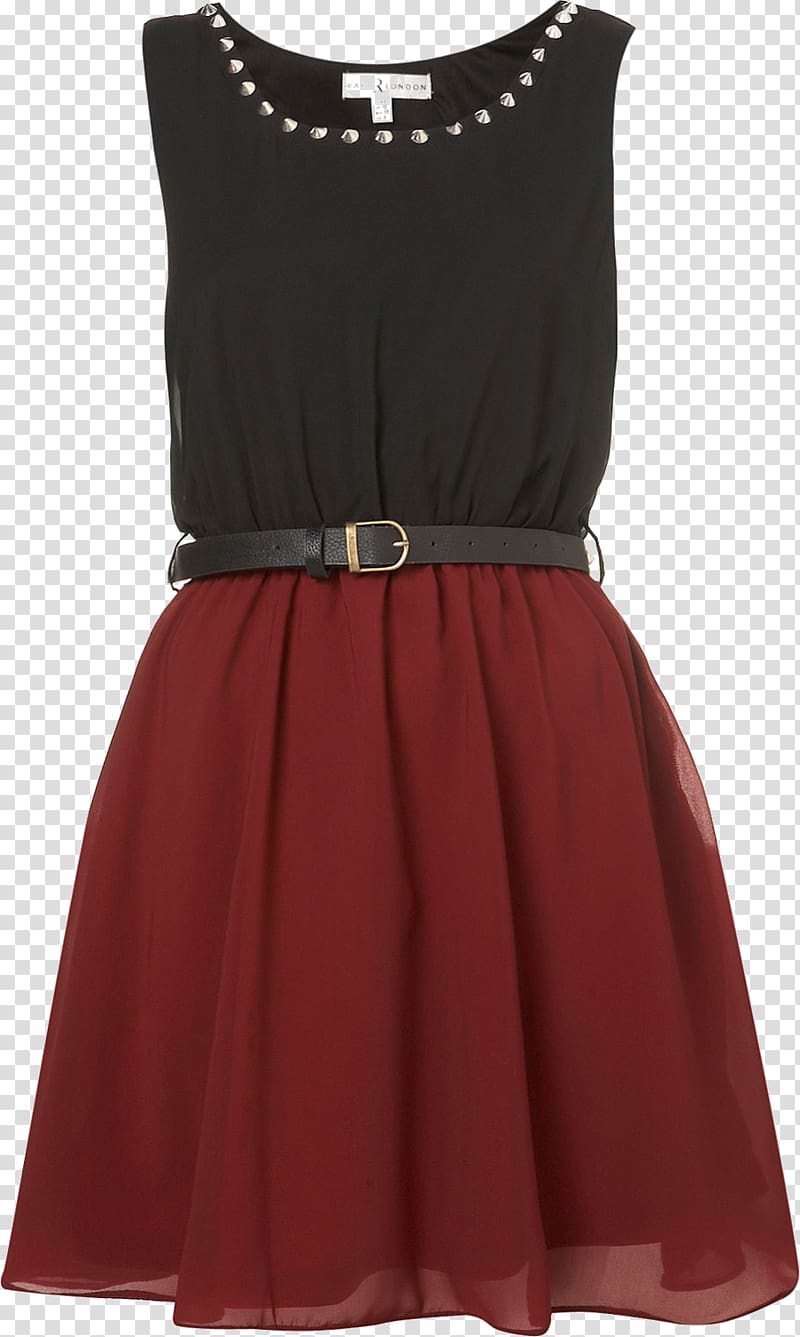 Little black dress Shoulder, oxblood red transparent background PNG clipart