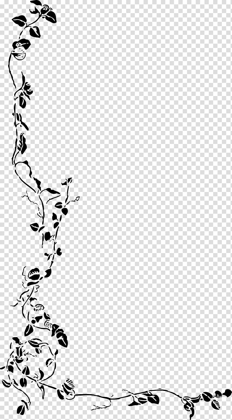 Borders and Frames Microsoft Word , flower garland transparent background PNG clipart
