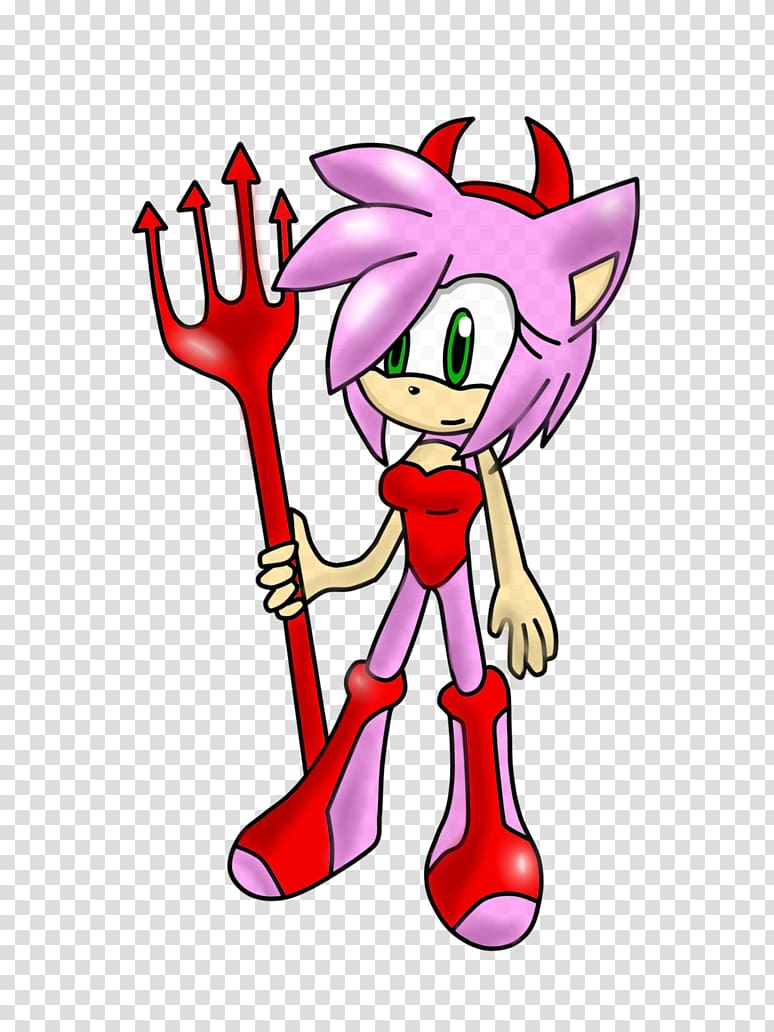 Amy Rose , others transparent background PNG clipart
