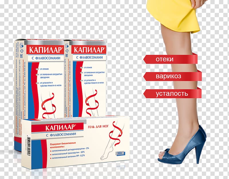 Capillary Varicose veins Gel Human leg, blood transparent background PNG clipart