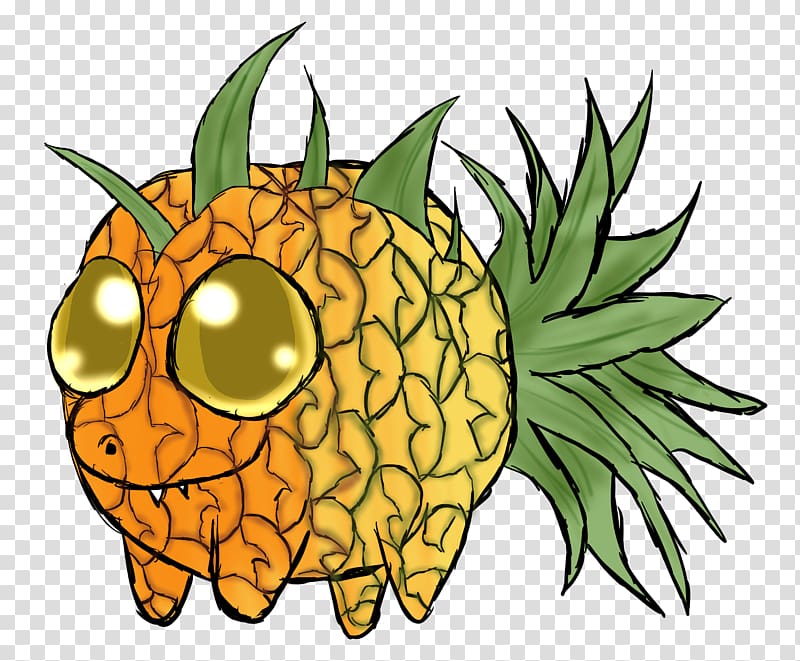 Pineapple , dragon fruit transparent background PNG clipart