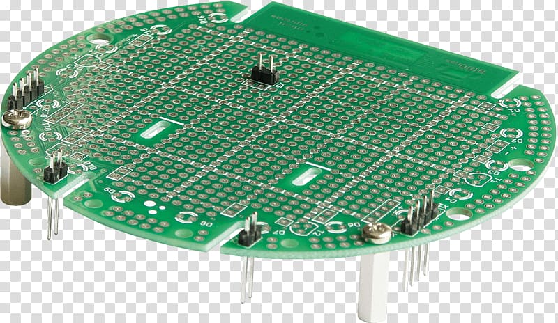 Industrial design NIBObee Microcontroller Printed circuit board, ROBOT BEE transparent background PNG clipart