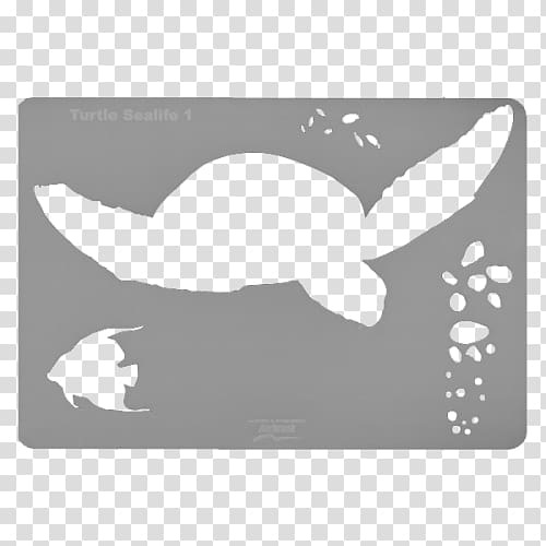 Marine mammal White Stencil .cf Fish, Tartar transparent background PNG clipart