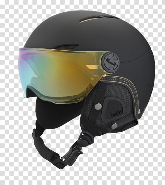 Ski & Snowboard Helmets Sports visor Skiing, Helmet transparent background PNG clipart