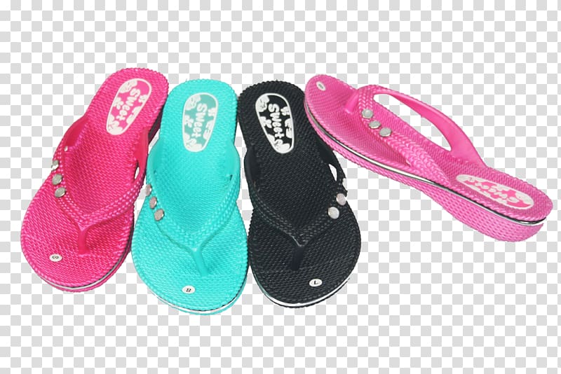 Slipper Flip-flops Shoe Sandal Footwear, Bright Color transparent background PNG clipart