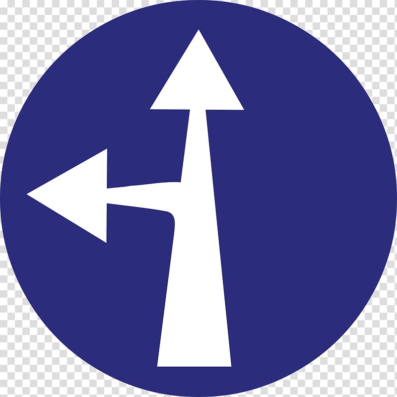 Traffic sign Arrow Arah, Traffic Signs transparent background PNG clipart