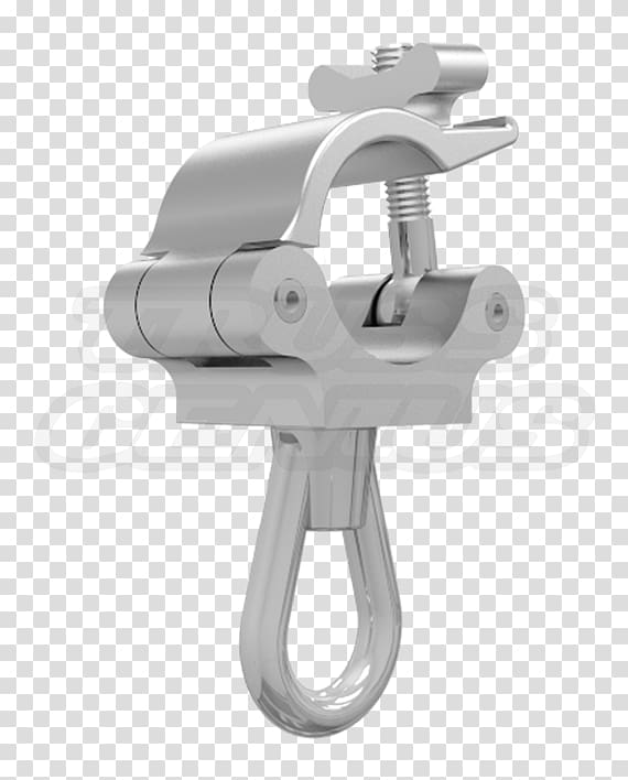Stage lighting Clamp Tool Fastener, metal truss transparent background PNG clipart