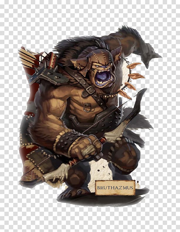 Goblin Boogeyman Dungeons & Dragons Legendary creature Bugbear, monster transparent background PNG clipart