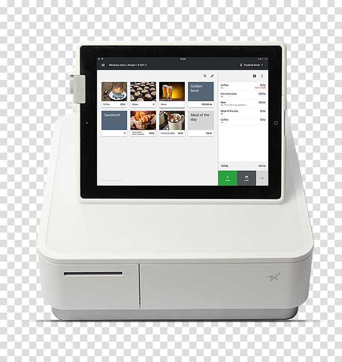 Point of sale Computer hardware Computer Software Cash register Payment terminal, travle transparent background PNG clipart