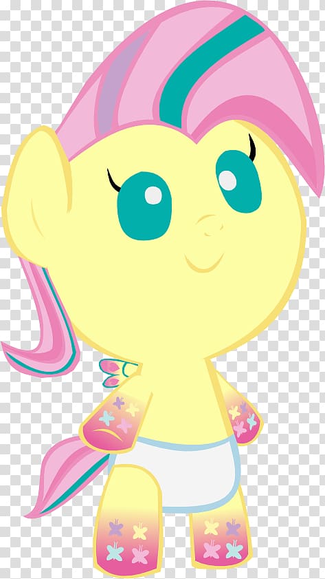 Fluttershy Pinkie Pie Rainbow Dash Pony Applejack, fluttershy power ponies transparent background PNG clipart