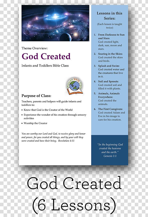 Bible Lesson Genesis creation narrative God Curriculum, God transparent background PNG clipart