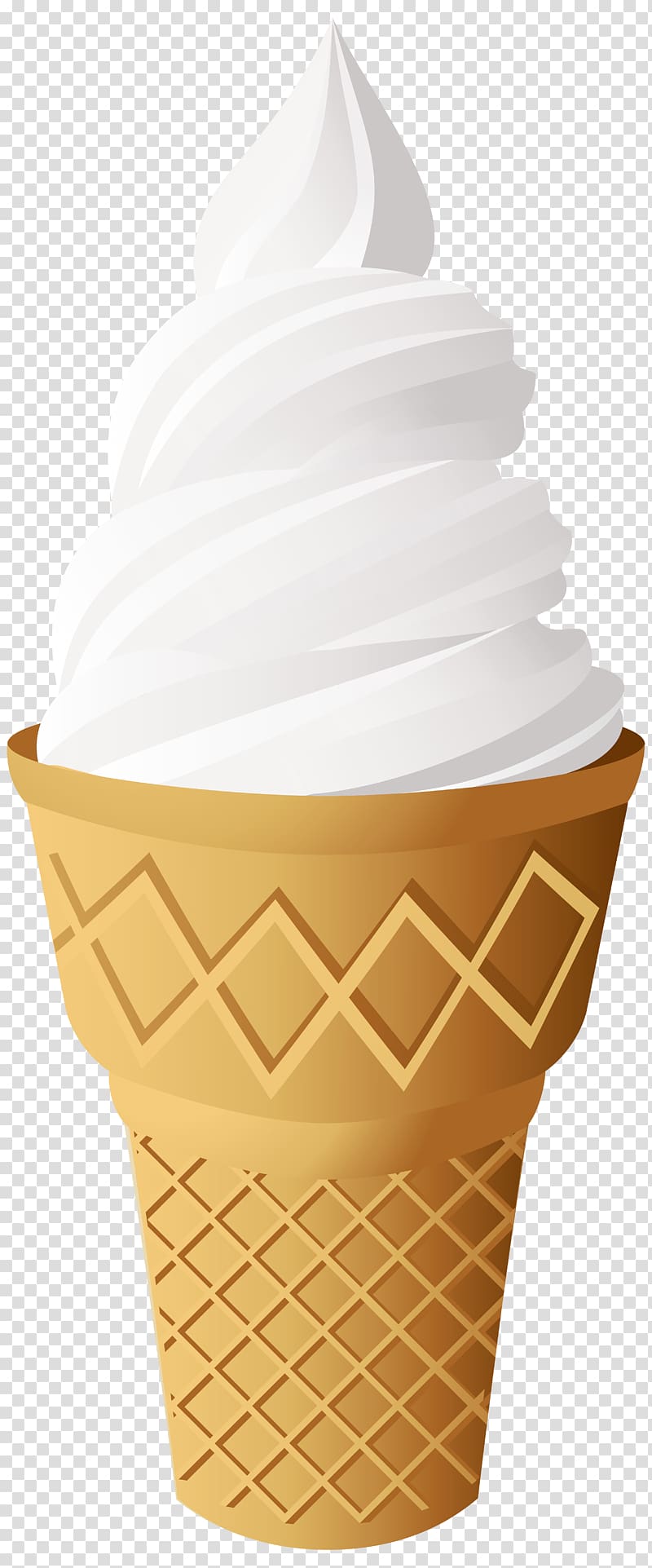 white ice cream with cone, Ice Cream Cones Sundae Neapolitan ice cream, ice cream transparent background PNG clipart