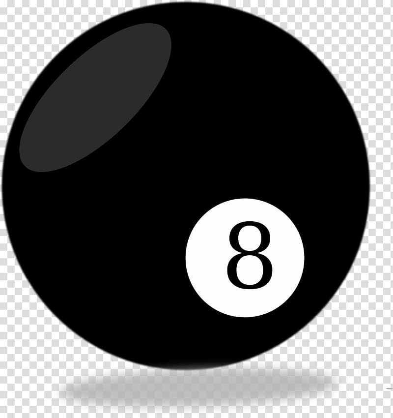 Magic 8-Ball Billiards Eight-ball , 8 ball pool transparent background PNG clipart