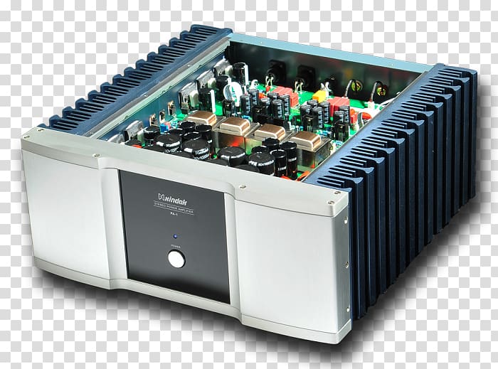 Audio power amplifier High fidelity Electronics, Audio Power Amplifier transparent background PNG clipart