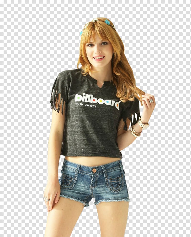 Bella Thorne Actor T-shirt Television, actor transparent background PNG clipart
