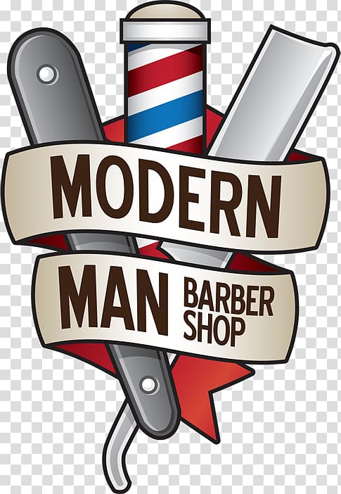Logo Brand Esquire Barbershop Hairstyle, others transparent background PNG clipart