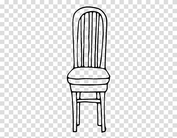 Table Coloring book Chair Drawing, wooden chair transparent background PNG clipart