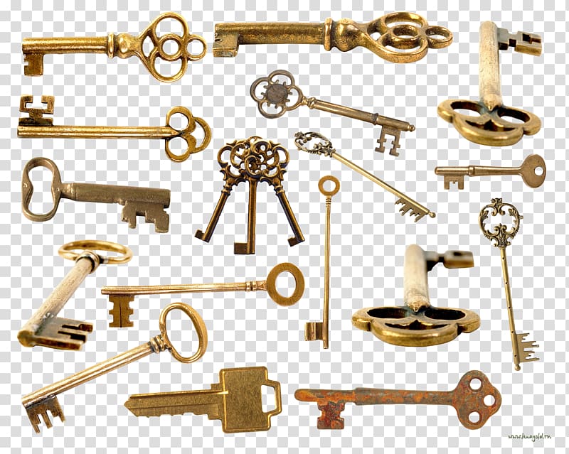Key German castle and Forged Museum Lock , key transparent background PNG clipart