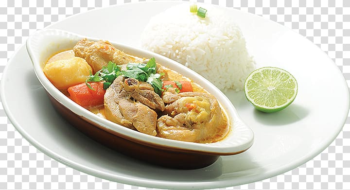 Yellow curry Indonesian cuisine Chinese cuisine Thai cuisine Canh chua, Chicken Rice transparent background PNG clipart