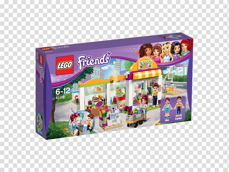 LEGO 41118 Friends Heartlake Supermarket Amazon.com LEGO Friends Toy, toy transparent background PNG clipart