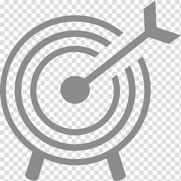Red target icon, Reticle Icon, Target transparent background PNG
