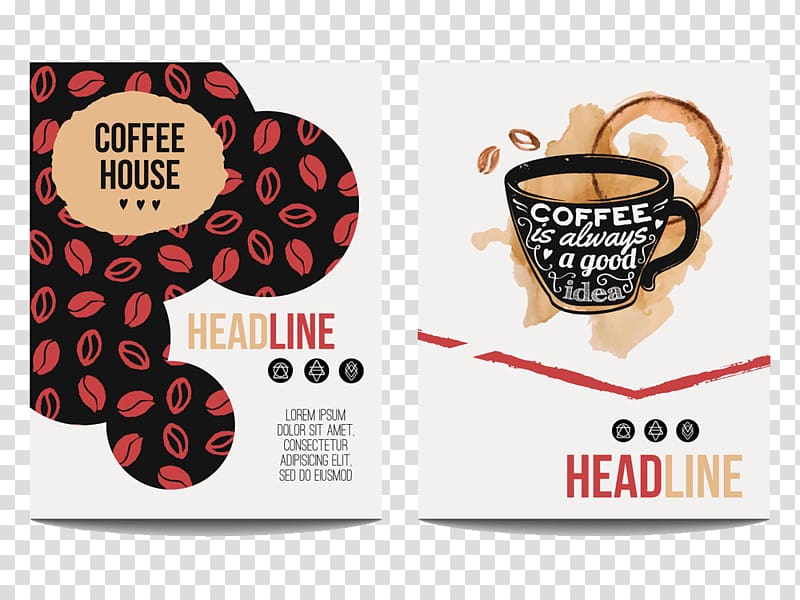 Coffee Cafe Poster Menu, Coffee Poster transparent background PNG clipart