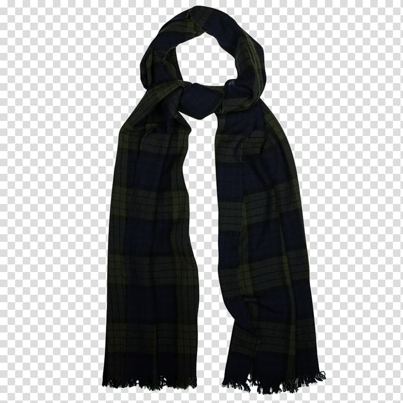 blue and brown plaid scarf, Merino Scarf transparent background PNG clipart
