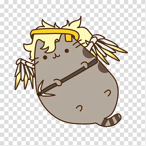 Cat Overwatch Pusheen Kitten Mercy, Cat transparent background PNG clipart